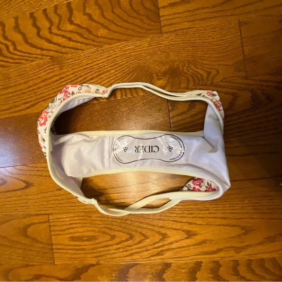 NWT Cider Underwire Floral Cheeky Fully Lined Bikini Swimsuit Small - Picture 12 of 15